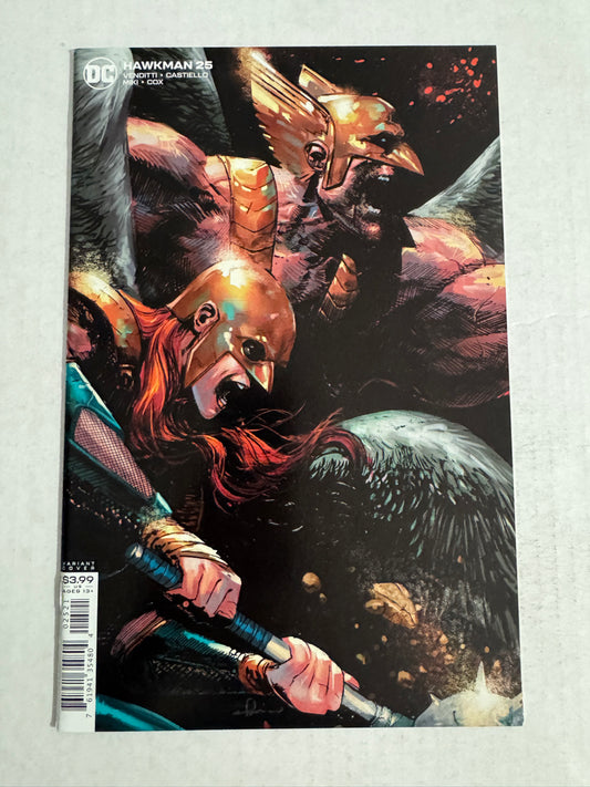 HAWKMAN #25 Vol 5 Gerardo Zaffino Variant  1ST APPEARANCE