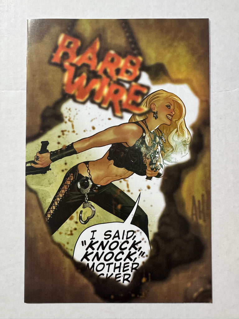 BARB WIRE #5 NM Adam Hughes Cover