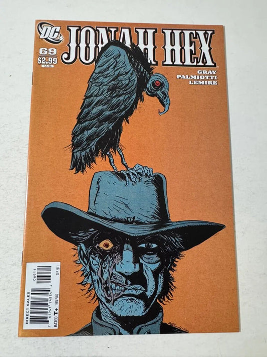 JONAH HEX #69 NM Jeff Lemire Cover