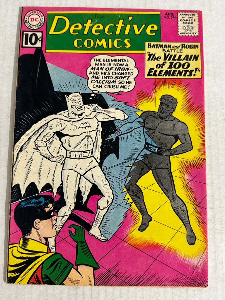 DETECTIVE COMICS #294 VG+