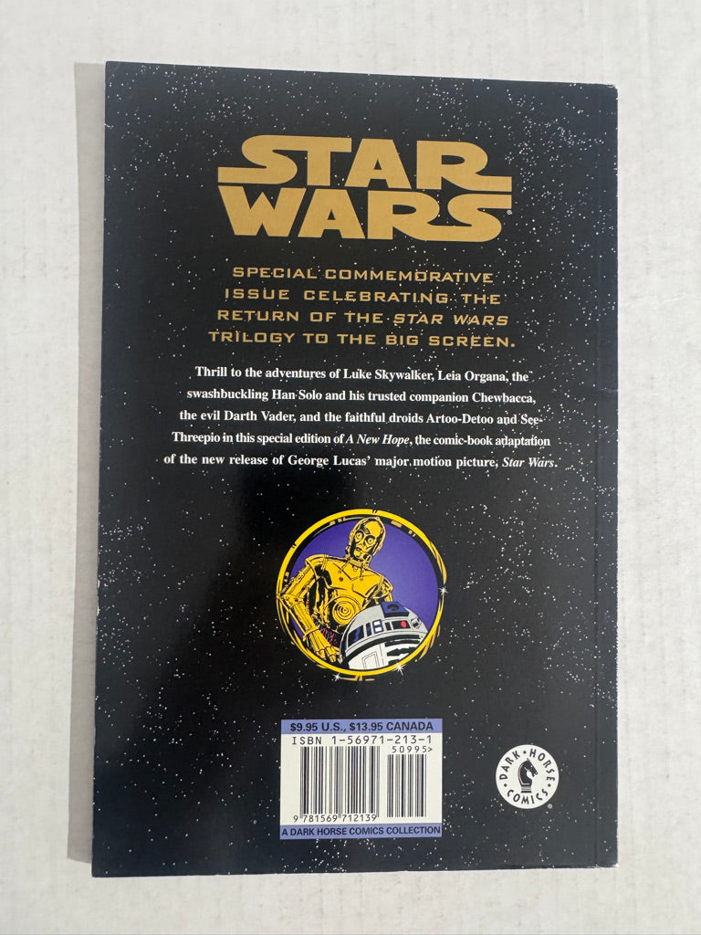 STAR WARS A NEW HOPE TPB OOP (1997) Hildebrandt Cover