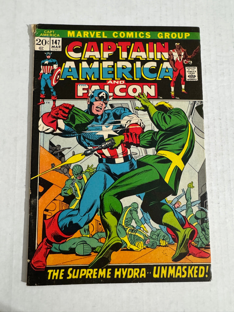 CAPTAIN AMERICA #147 VG+