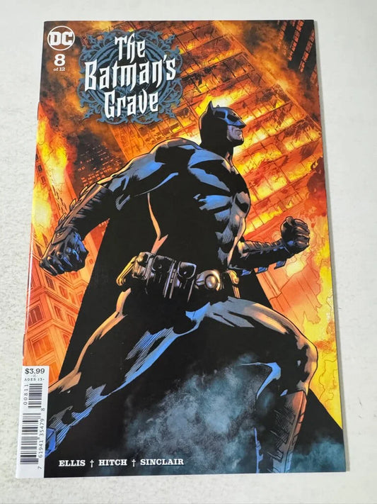 THE BATMAN'S GRAVE #8 NM Bryan Hitch Cover