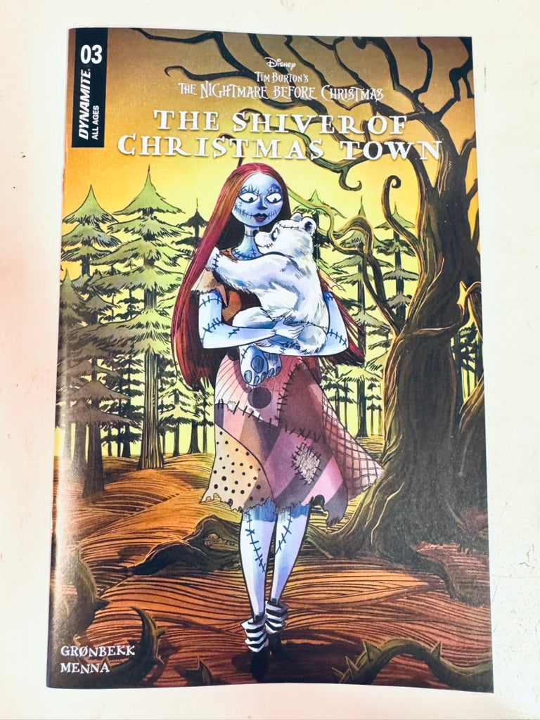 The Nightmare Before Christmas: The Shiver of Christmas Town #3 Cover B Soo Lee Variant NM
