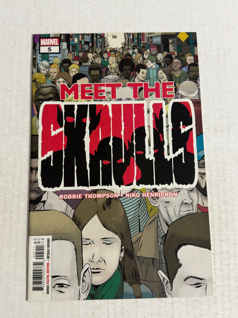MEET THE SKRULLS #5 NM