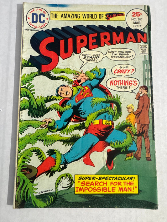 SUPERMAN #285 GD/VG