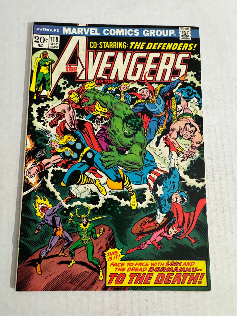 AVENGERS #118 FN