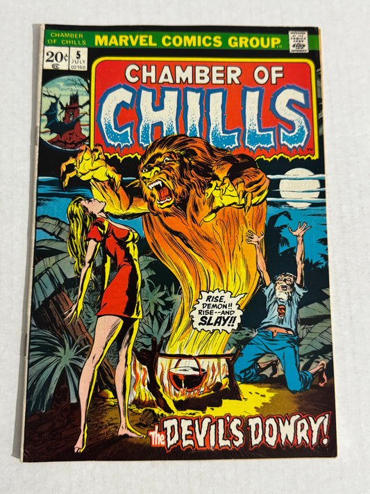 CHAMBER OF CHILLS #4 VF+