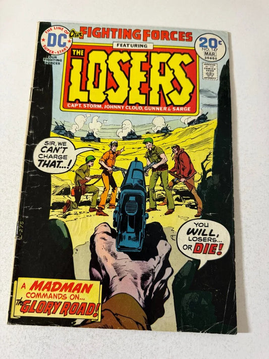 OUR FIGHTING FORCES #147 VG  Joe Kubert Cover
