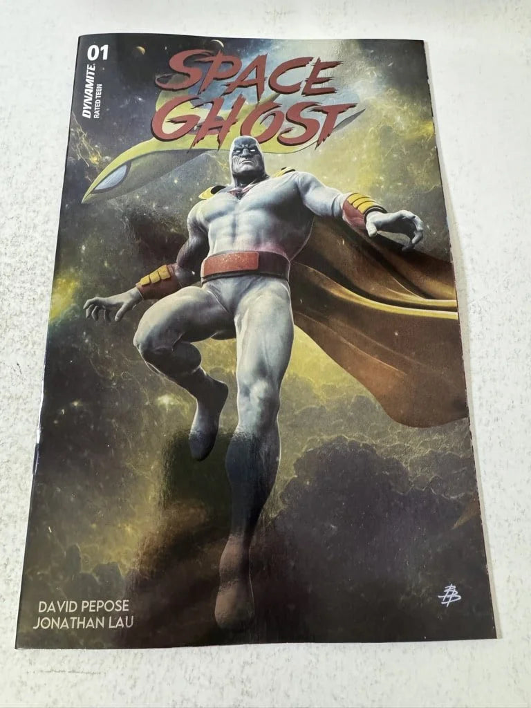 SPACE GHOST #1 NM 1:10 Bjorn Barends Foil Variant (Dynamite)