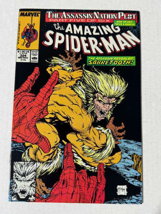 AMAZING SPIDER-MAN #324 Todd McFarlane Cover