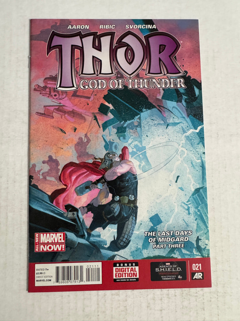 THOR GOD OF THUNDER #21 NM Esad Ribic Cover