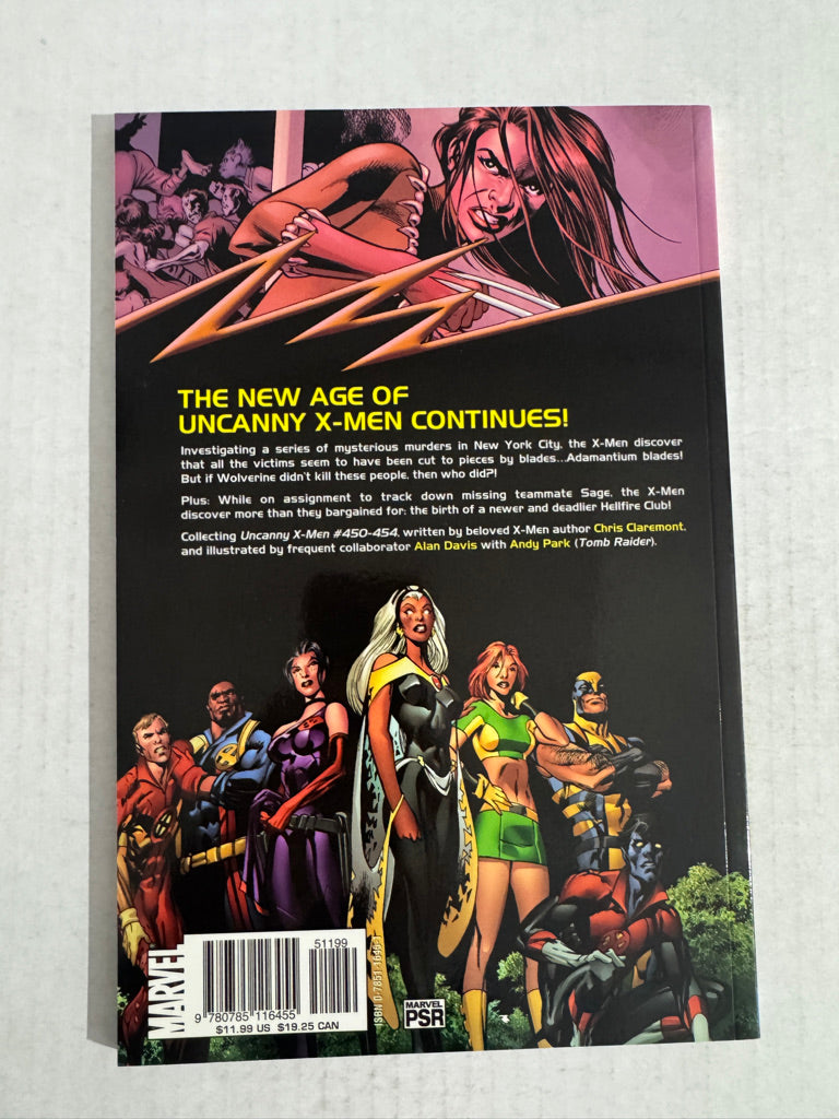 UNCANNY X-MEN THE NEW AGE Vol 2 The Cruelest Cut  TPB OOP NM