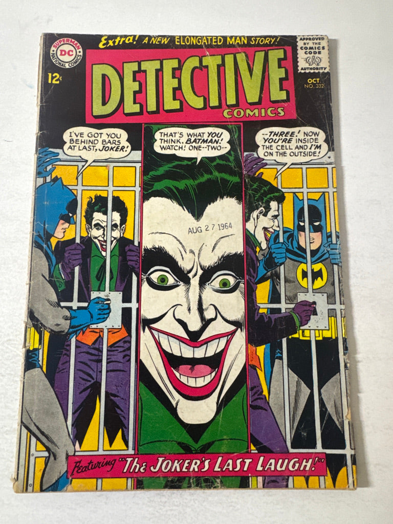 DETECTIVE COMICS #332 GD