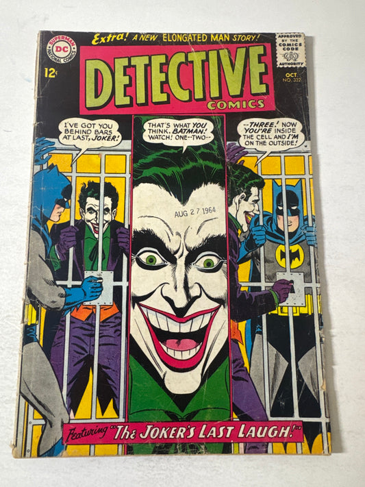 DETECTIVE COMICS #332 GD