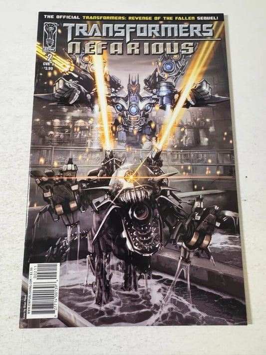 TRANSFORMERS Nefarious #2 VF/NM