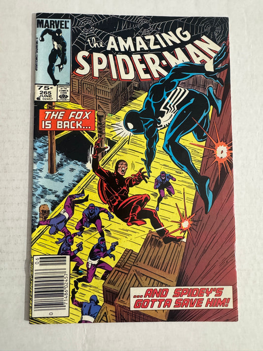 AMAZING SPIDER-MAN #265 VF- 1ST APPEARANCE CANADIAN PRICE VARIANT