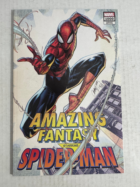 AMAZING FANTASY #1000 NM J Scott Campbell Variant