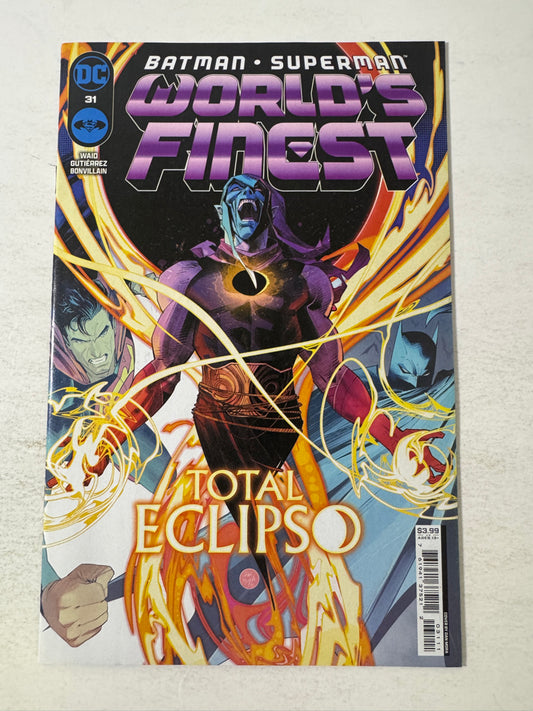 BATMAN SUPERMAN WORLD'S FINEST #31 NM Dan Mora Cover