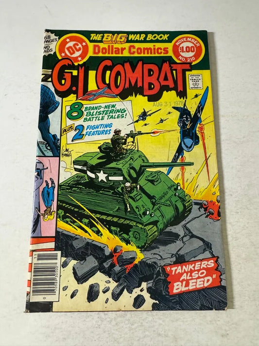GI COMBAT #210 VG/FN