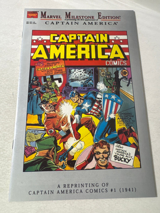 CAPTAIN AMERICA COMICS #1 VF/NM Marvel Milestone Edition