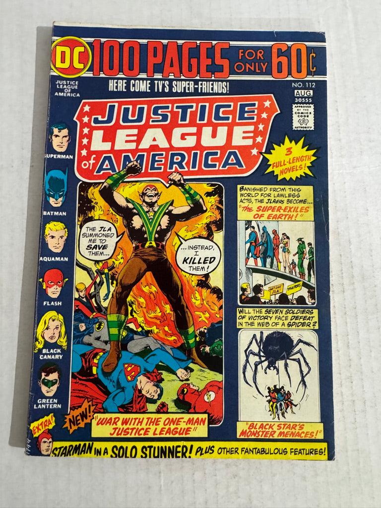 JUSTICE LEAGUE OF AMERICA #112 FN