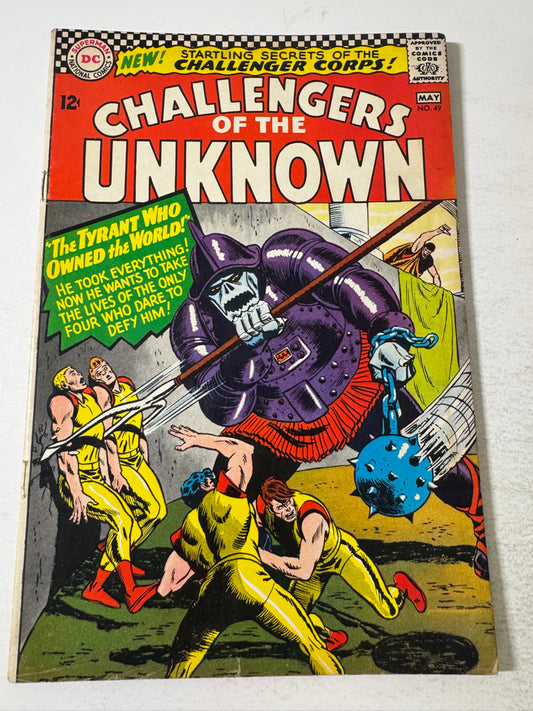 CHALLENGERS OF THE UNKNOWN #49 VG+