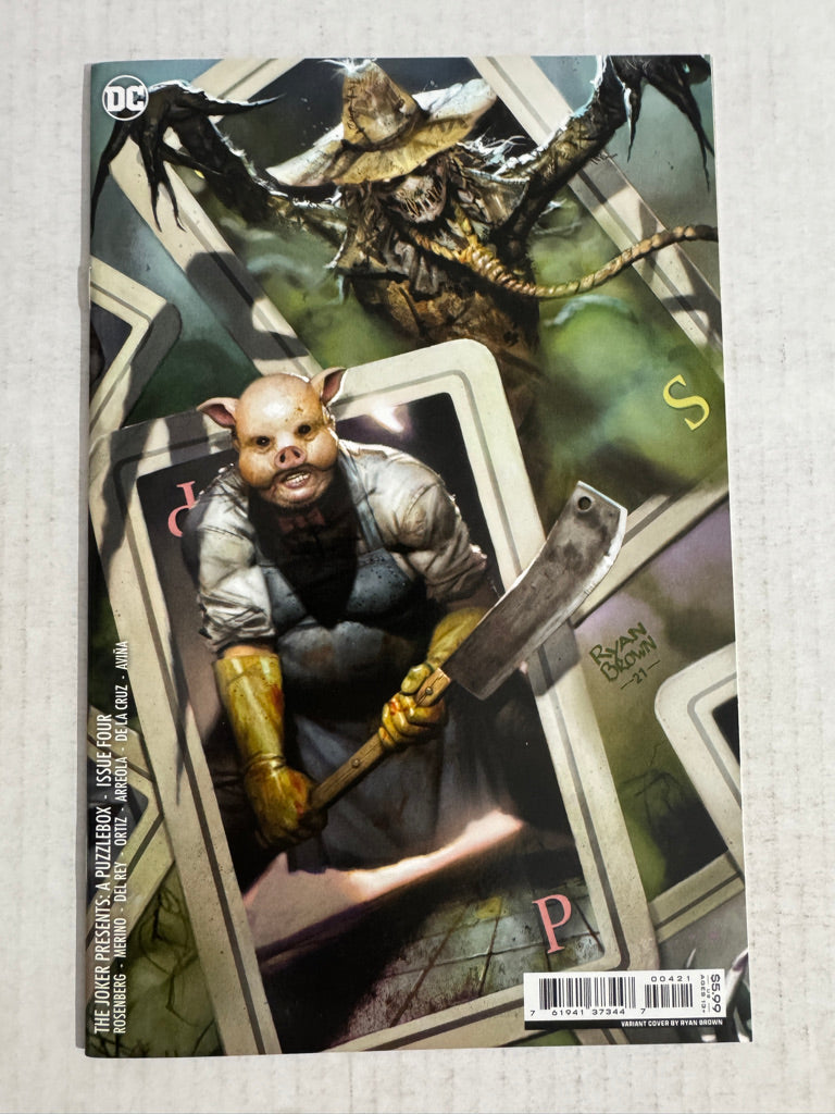 JOKER Puzzlebox #4 NM Ryan Brown Variant