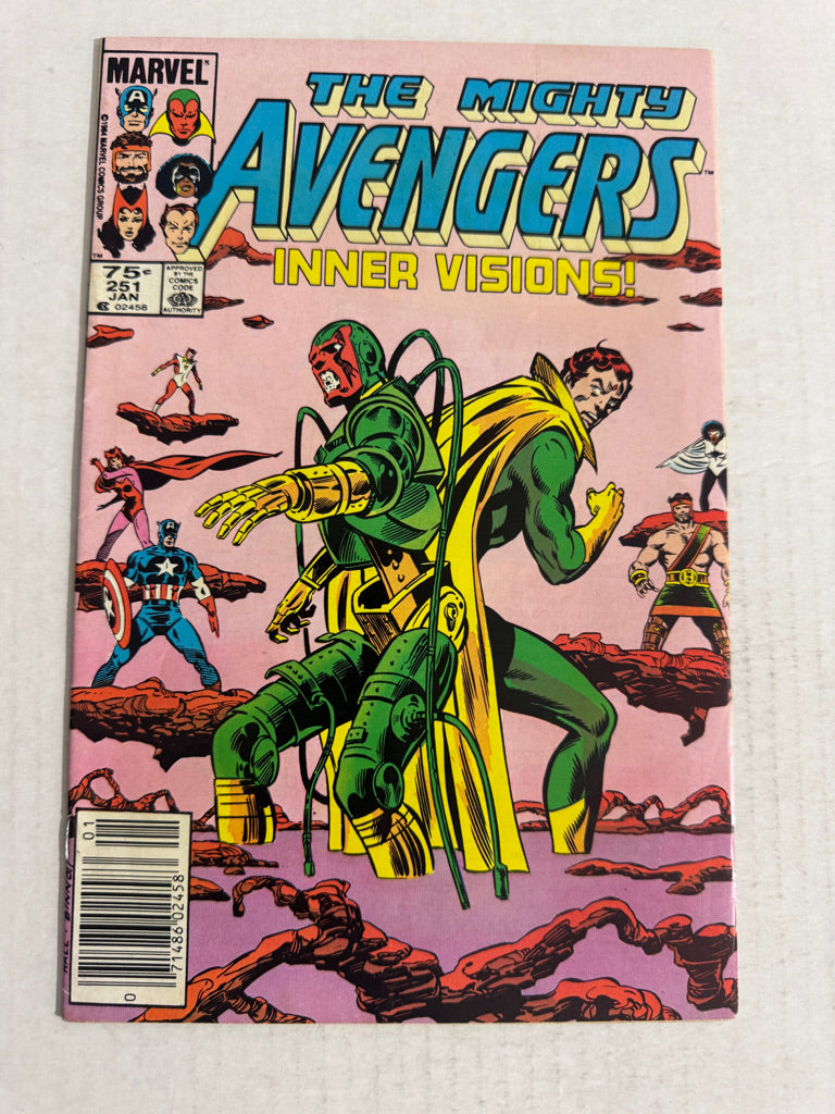 AVENGERS #251 FN/VF CANADIAN PRICE VARIANT