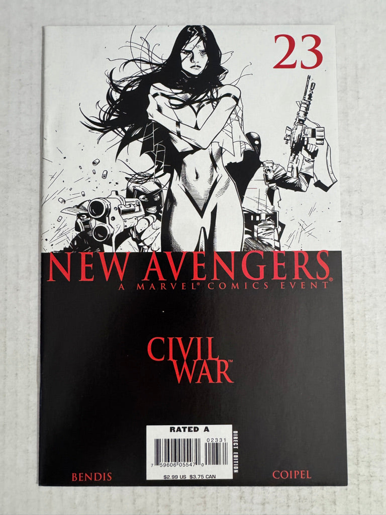 NEW AVENGERS #23 Olivier Coipel B/W Variant