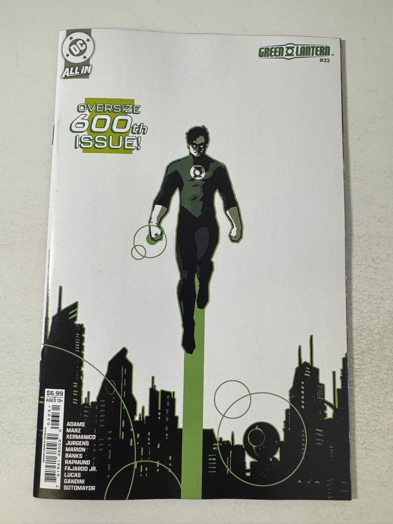 GREEN LANTERN #33 / #600 Vol 9 NM David Aja Variant