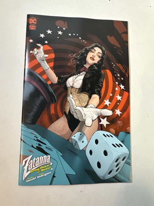ZATANNA Bring Down The House #1 NM 1:50 Mikel Janin Variant