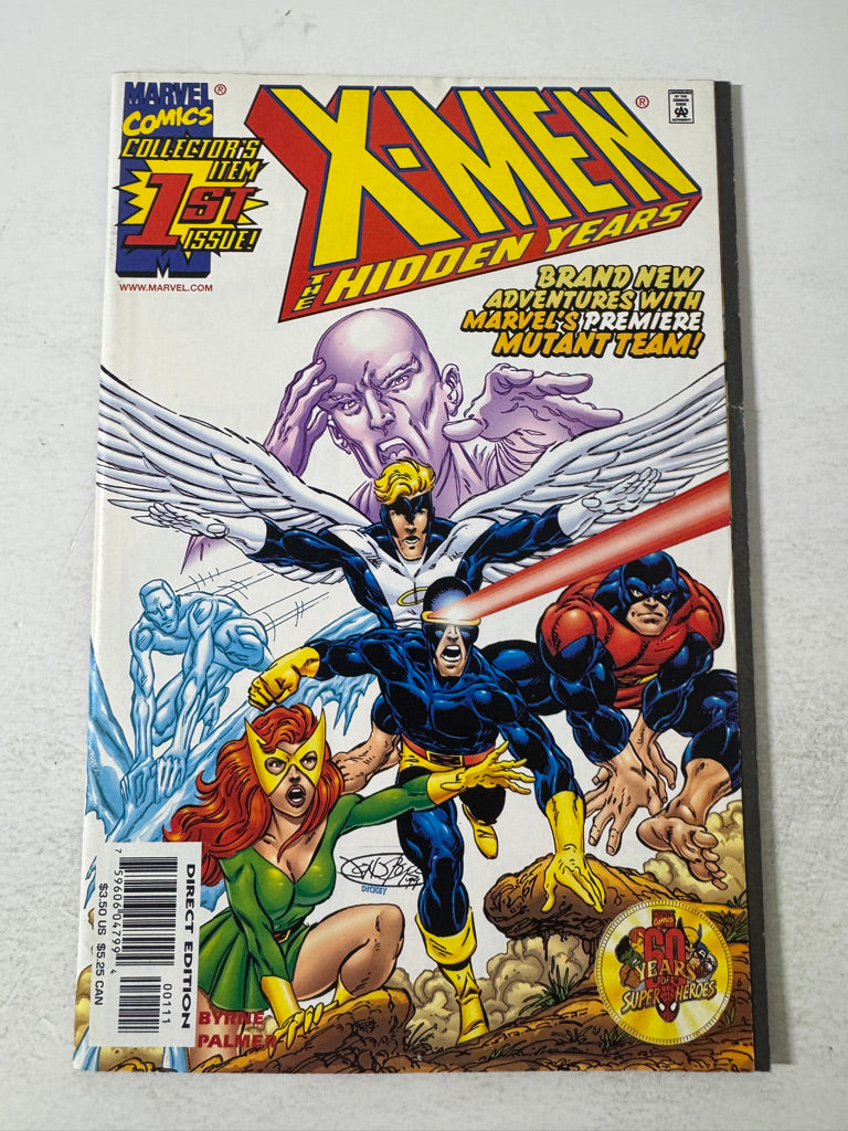 X-MEN THE HIDDEN YEARS #1 NM- John Byrne Cover