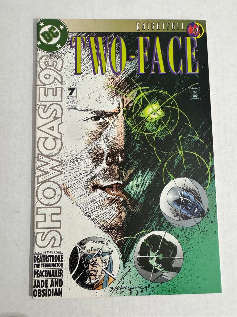 SHOWCASE '93 #7 Bill Sienkiewicz Cover