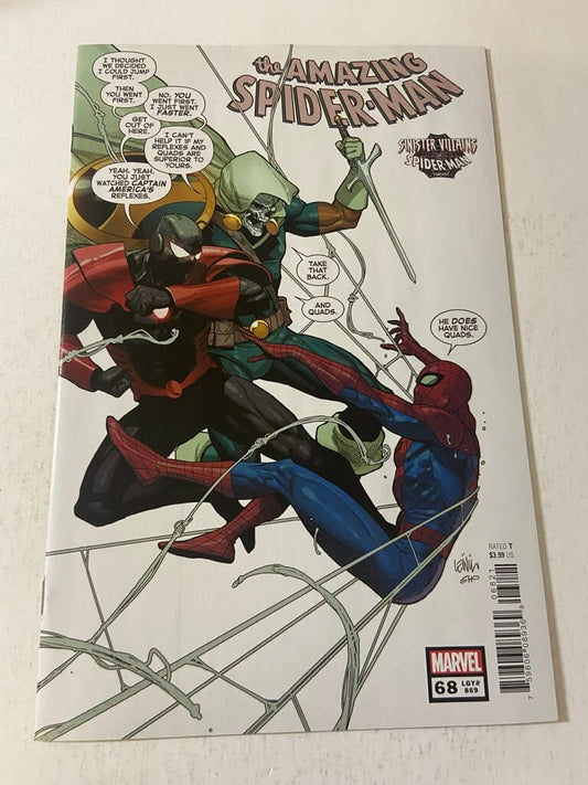 AMAZING SPIDER-MAN #68 Vol 5 NM Leinil Yu Variant
