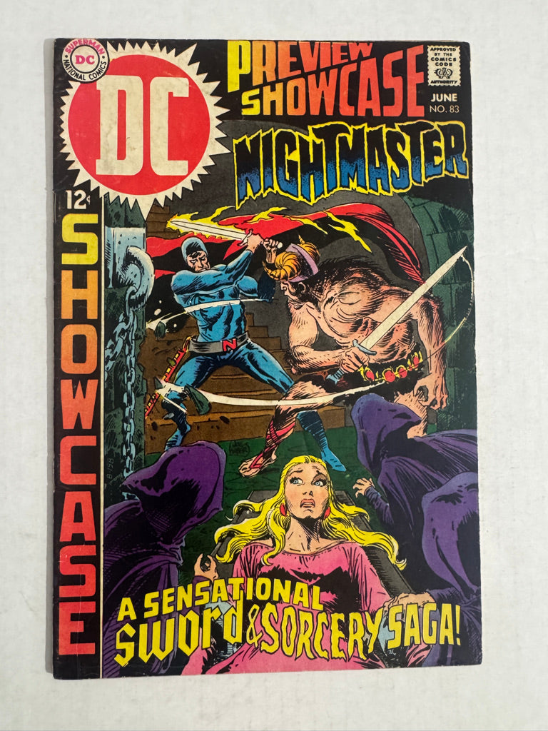 SHOWCASE #84 GD+ Joe Kubert Cover