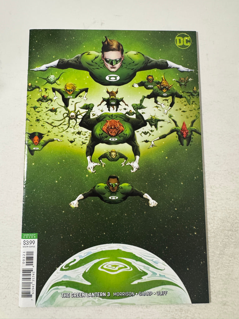 GREEN LANTERN #3 Vol 6 VF+ Jae Lee Variant