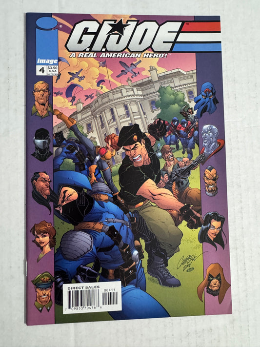 GI JOE A Real American Hero #4 NM J Scott Campbell Cover