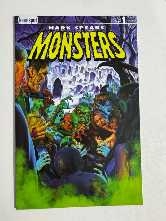 MARK SPEARS MONSTERS #1 NM 4th Print Variant