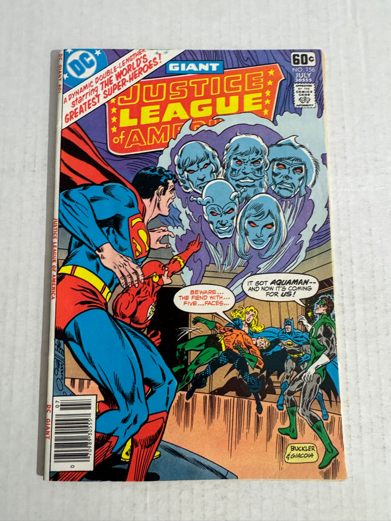JUSTICE LEAGUE OF AMERICA #156 VF