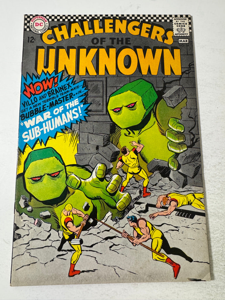 CHALLENGERS OF THE UNKNOWN #54 FN-