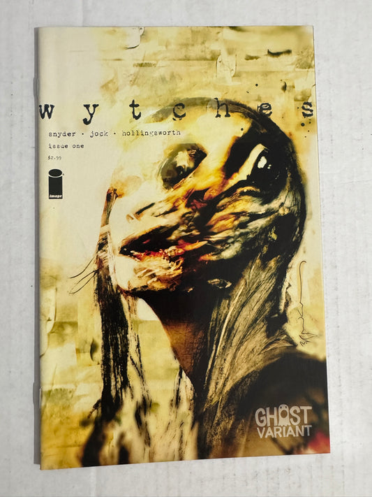 WYTCHES #1 NM Bill Sienkiewicz Ghost Variant