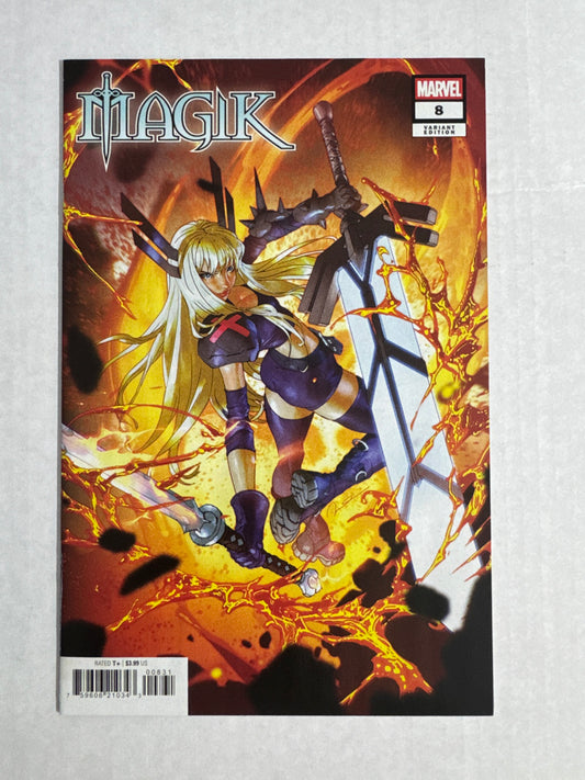 MAGIK #8 NM Gerald Parel Variant