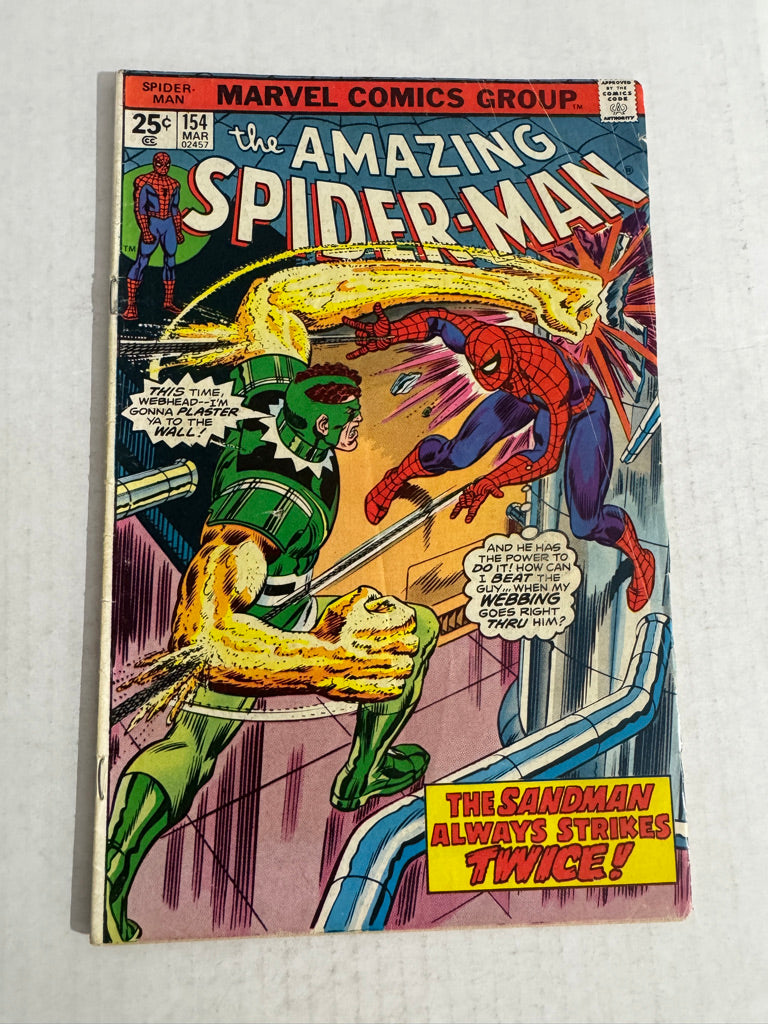 AMAZING SPIDER-MAN #154 GD/VG