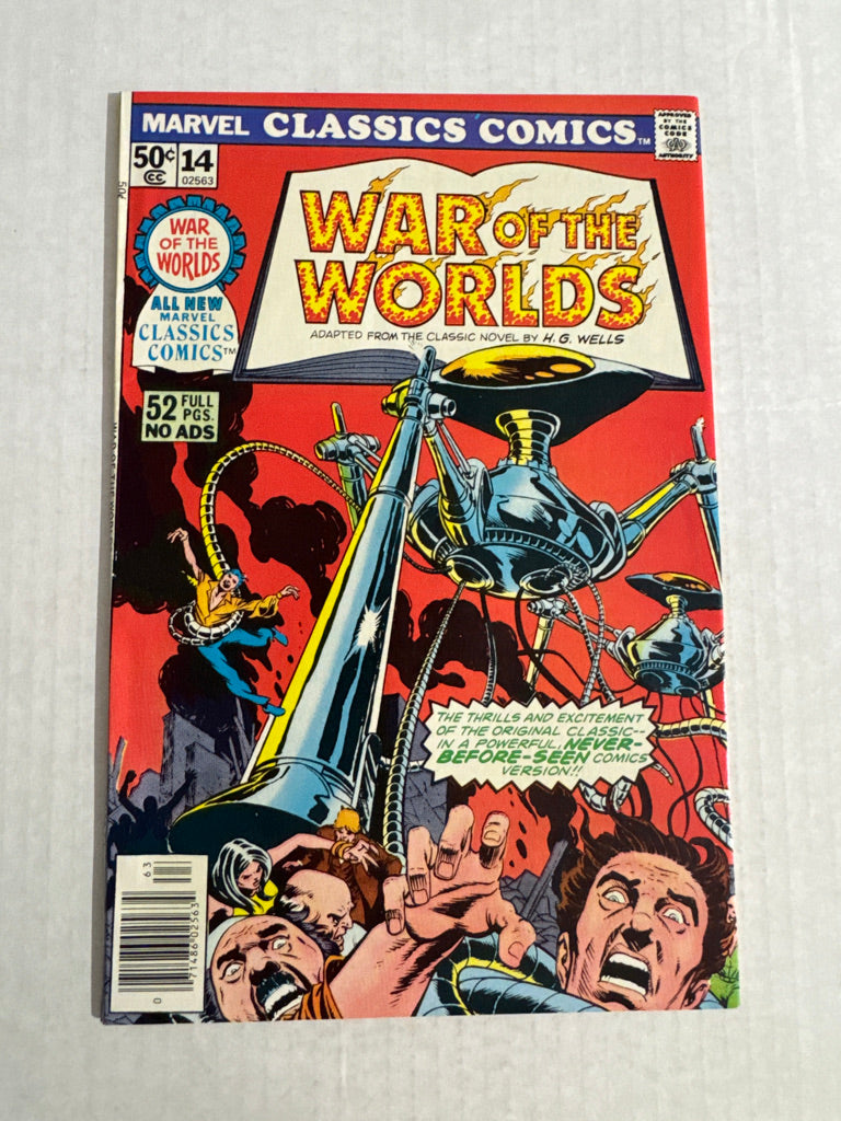 MARVEL CLASSICS COMICS War of The Worlds #14