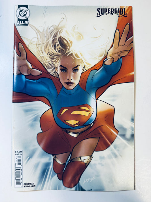SUPERGIRL #12 Vol 8 NM Cover C Pablo Villalobos Variant
