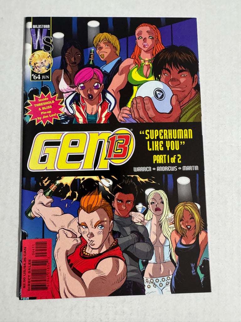 GEN 13 #64 Vol 2 NM Adam Warren Cover