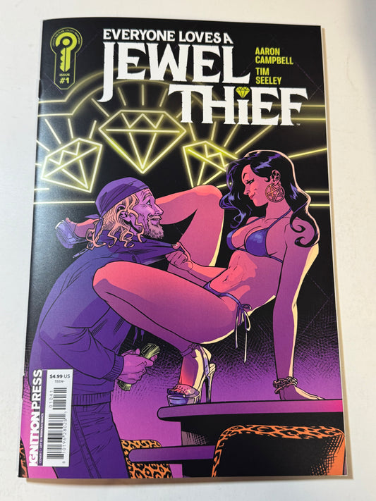 EVERYONE LOVES A JEWEL THIEF #1 NM 1:10 Variant