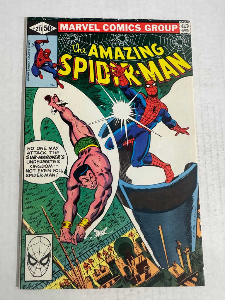 AMAZING SPIDER-MAN #211 VF+