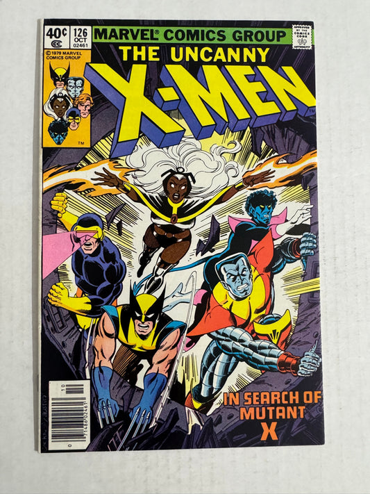 UNCANNY X-MEN #126 VF+  NEWSSTAND 1ST APPEARANCE